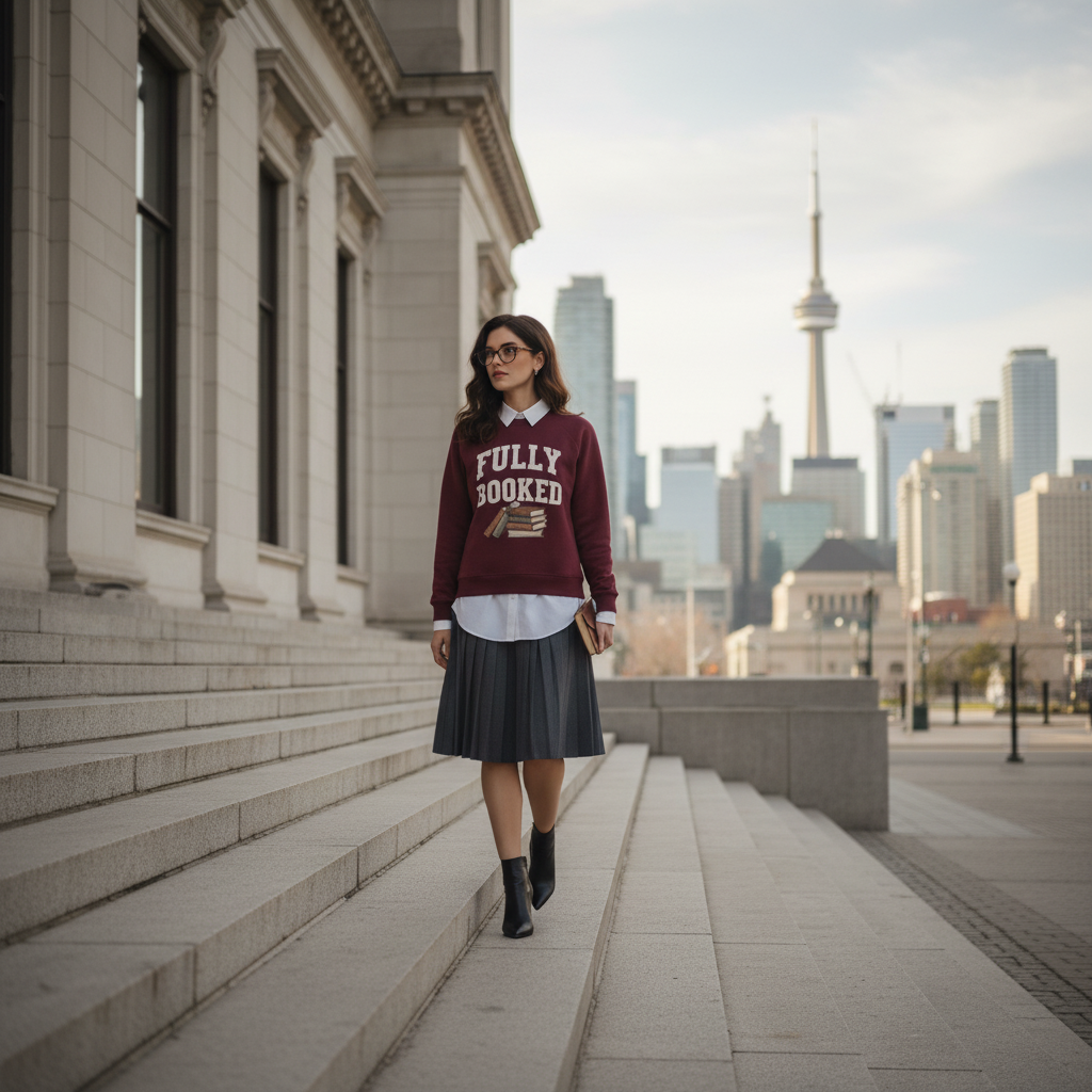 FULLY BOOKED | Burgundy Sweatshirt