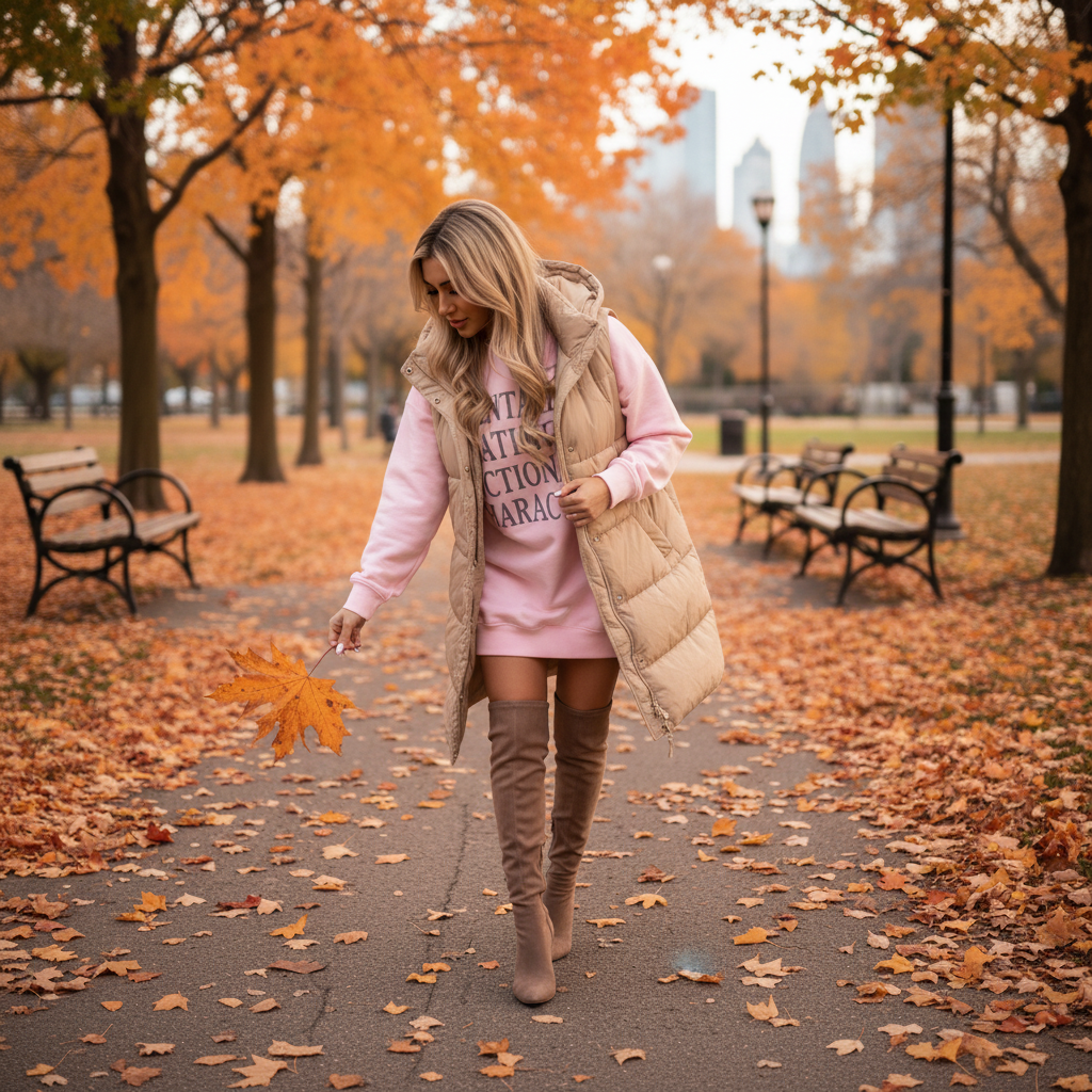 MENTALLY DATING A FICTIONAL CHARACTER | Pink Oversized Sweatshirt